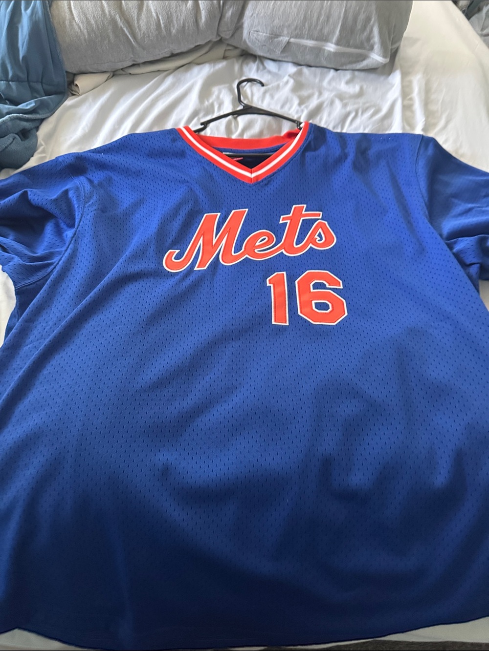 Dwight Gooden Mets spring training jersey, 3XLT